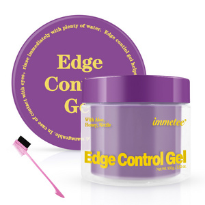 OEM/OEM Hair Edge Control Gel Water Based Strong Extreme Hold Custom Edge Control with logo