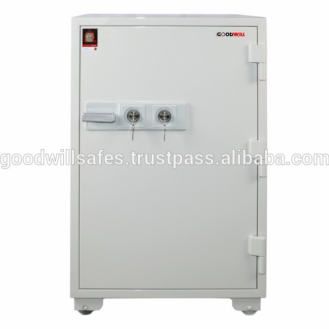 New product 2019 Goodwill GW-110K two key safe box, fireproof safe, bank safe desposit box for office/bank safe