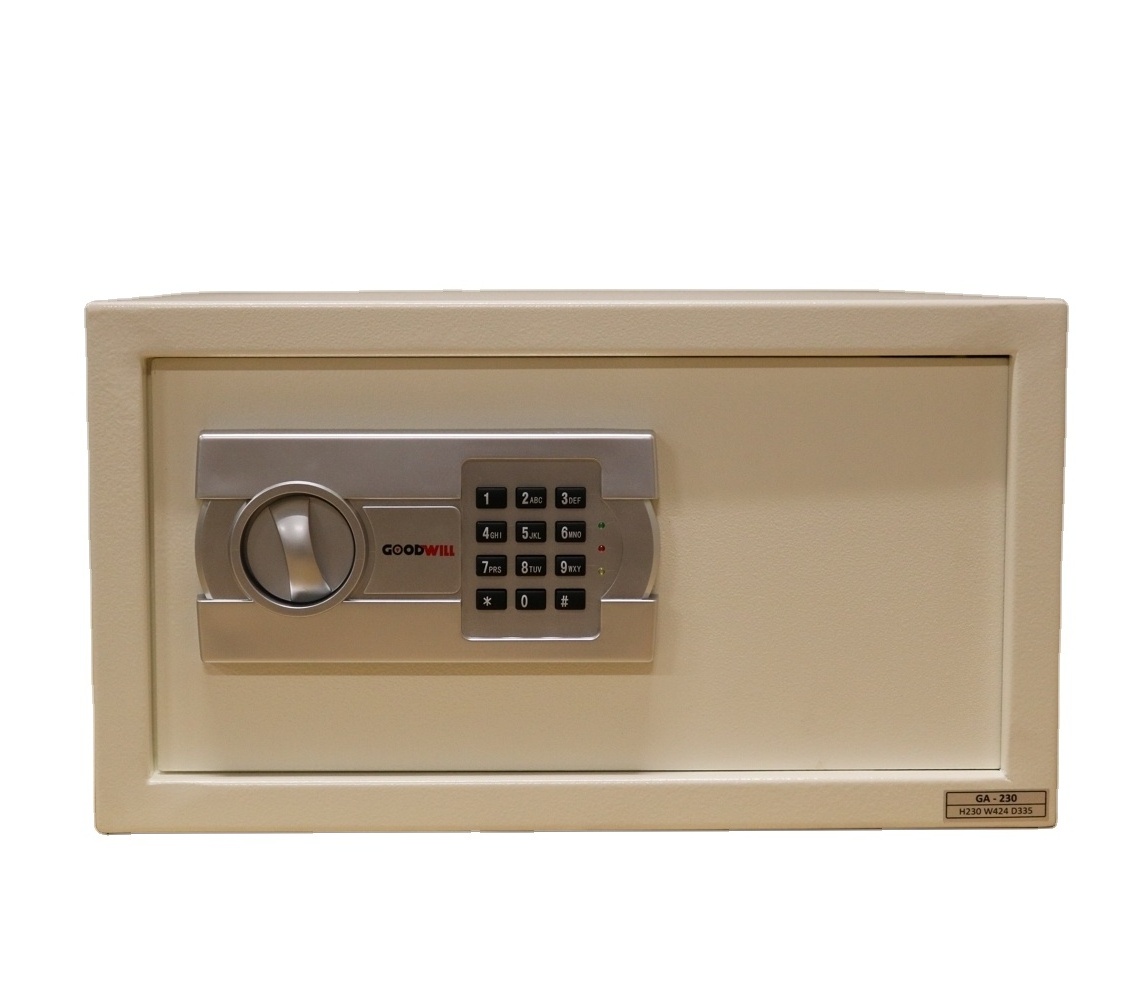 Goodwill Hotel Safe Box GA-230 Best Selling High Safe Motorized Lock Electronic Digital Code Safe Box