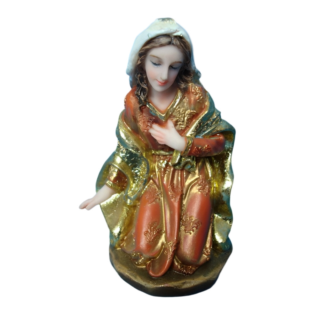 Christmas Decoration Custom Handmade 8inch Resin Nativity Set Catholic Religious Statues