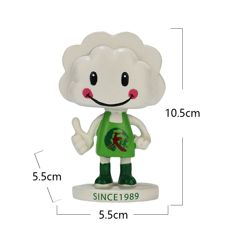 Cute Slinky Doll Bobble Head Resin Crafts Character Dolls Figure  Bobble Head Bobble Head Toy Figures For Home decor