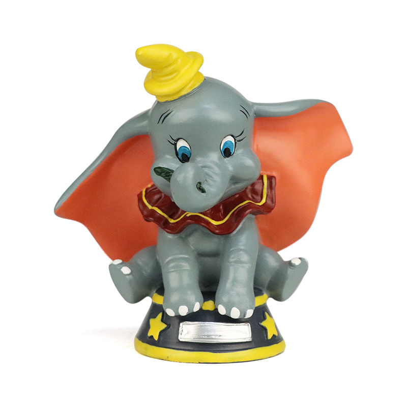 Custom High Quality Children's Day Stuffed Elephant Gifts Dumbo Plush Toy animal resin figurine