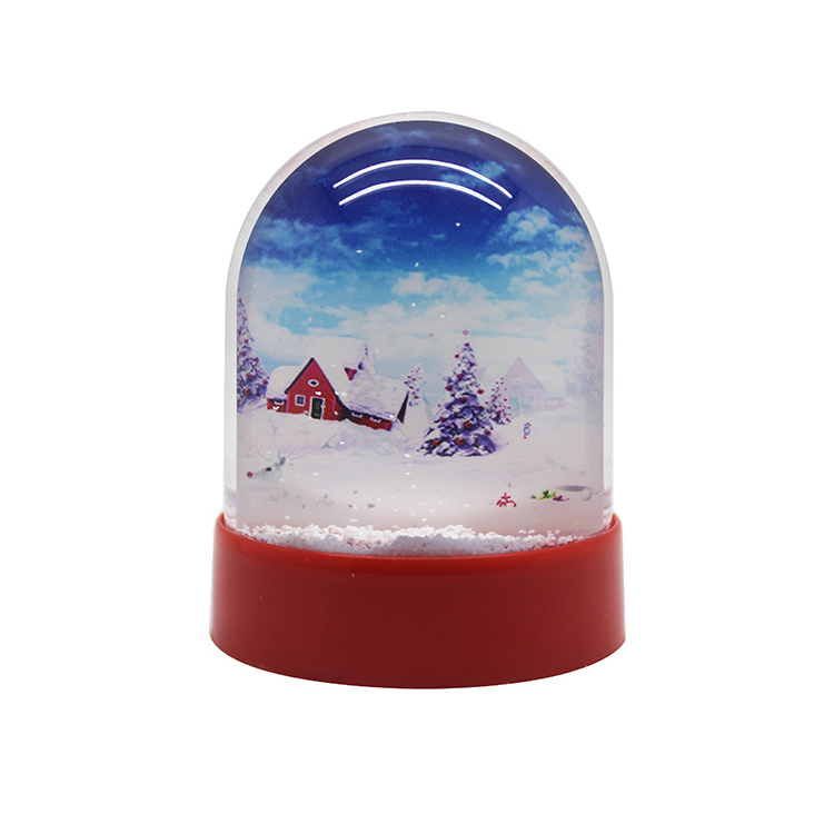 Hot Sale Factory Supplier Custom Buy Snow Globes High Quality Cheap Photo Frame Snow Globe Dome