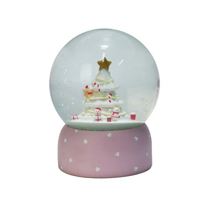 New Product Ideas 2024 Cute Animals Christmas Trees Decoration Snow Globe