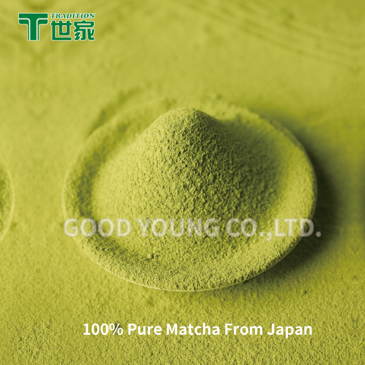 Good Young Tea Boba Tea Supplier Japanese Matcha Green Tea Powder