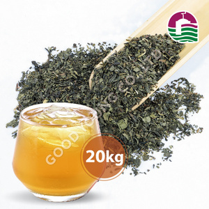 Good Young Tea Wholesale Bubble Tea Ingredients 20kg Loose Leaves Jasmine Green Tea