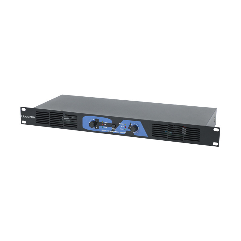 Gooermi CA2 Professional 350W*2 Channel 1U Audio Power Amplifier For Karaoke Wedding Party Recording Broadcast