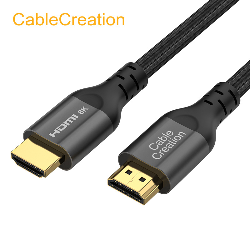 Wholesale Oem 1m 2m 3m  HDMI2.1 M to M Cable 48Gpbps 8K60Hz 4K120Hz 8K hdmi 2.1 Cable