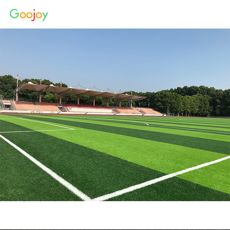 wholesale Good resilience Standard football field artificial grass sports flooring