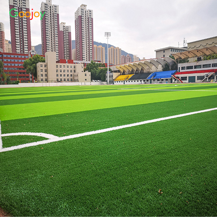 wholesale Good resilience Standard football field artificial grass sports flooring