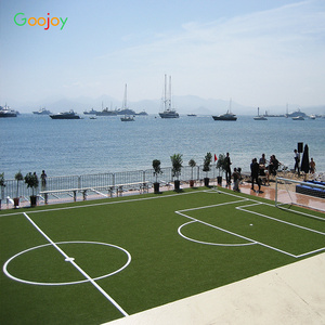 wholesale Good resilience Standard football field artificial grass sports flooring