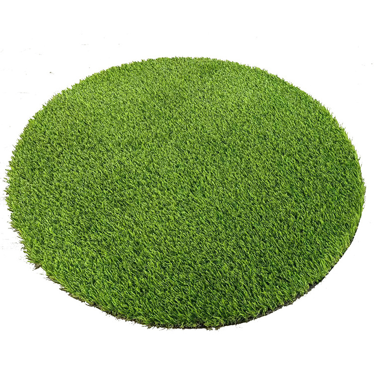 Hot selling ANTI-UV landscaping garden Circle decoration green artificial grass turf carpet