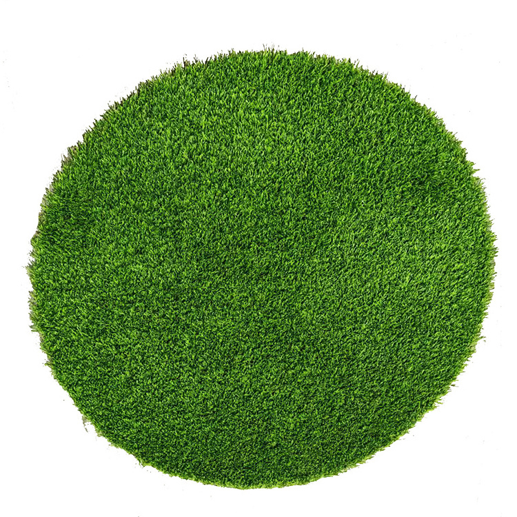 Hot selling ANTI-UV landscaping garden Circle decoration green artificial grass turf carpet