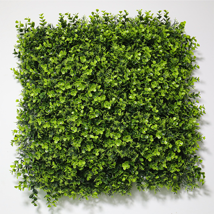 Grass Wall Boxwood Hedge Plant Vertical Garden Wall Grass Decoration Artificial Green Plastic Artifical Plant Water Grass 200pcs