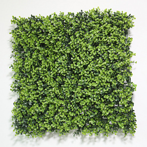 Wholesale 50*50cm Backdrop Artificial Plant Decoration Green Grass for Walls Plastic Wall Panels Plastic Water Bubble Wall