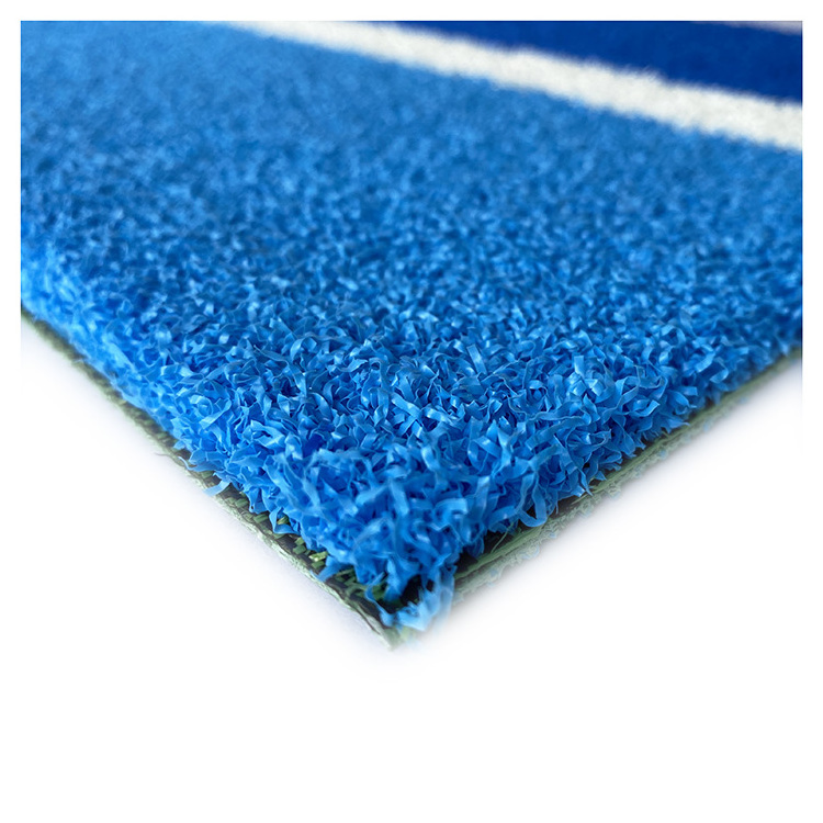 Blue 15mm high quality dense durable outdoor Panoramic Padel Tennis Court artificial grass