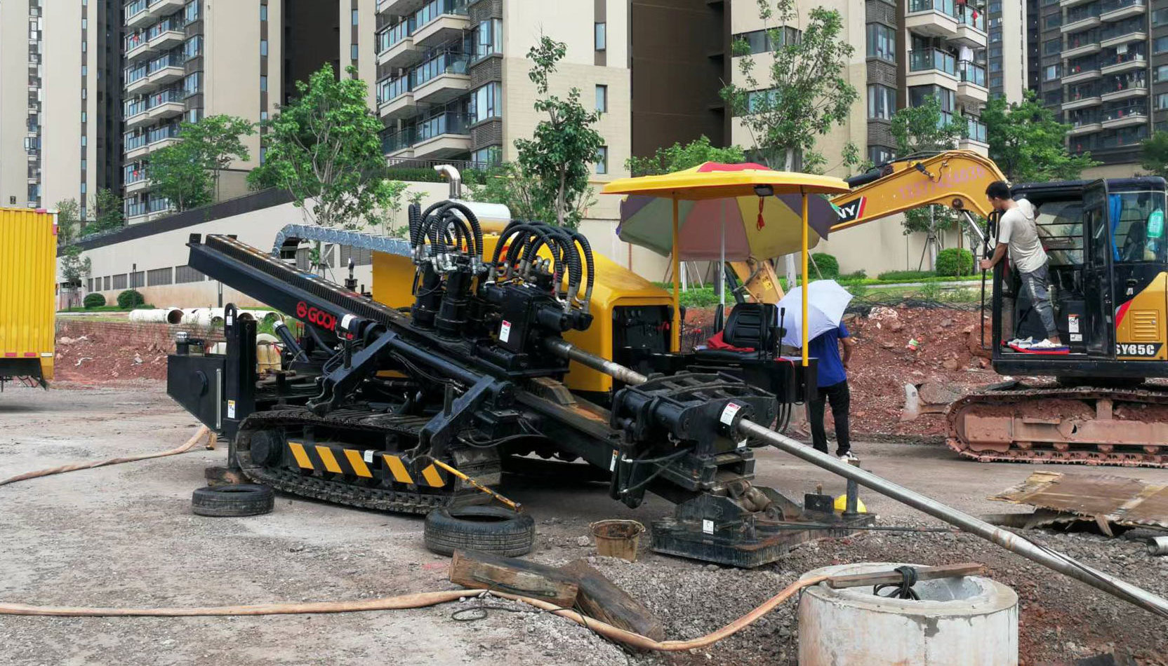 Tunnel Boring Machine Small Mini Horizontal Directional Drilling Rig