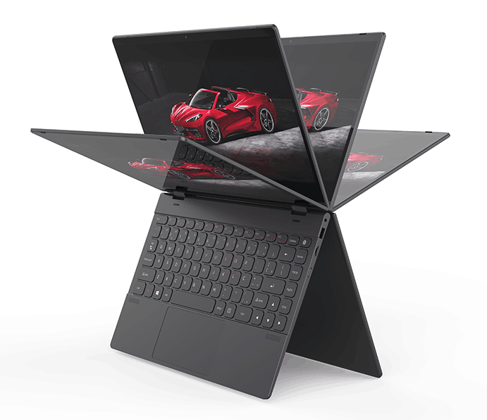 New Yogo Laptop 14 Inch 4K Touch Screen Computer With Fingerprint Unlock 14 Inch Backlit Keyboard Laptop