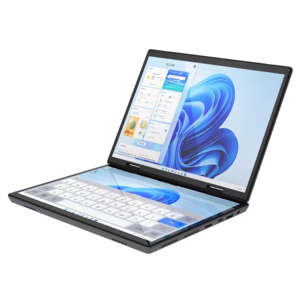 2 in 1 touch screen laptop computer flip 360 degree yoga convertible 10.5 inch 16 32GB RAM Win11 mini slim dual screen laptop