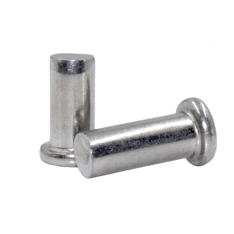 304 Stainless Steel DIN 7338 Type A Flat Head Solid Rivets