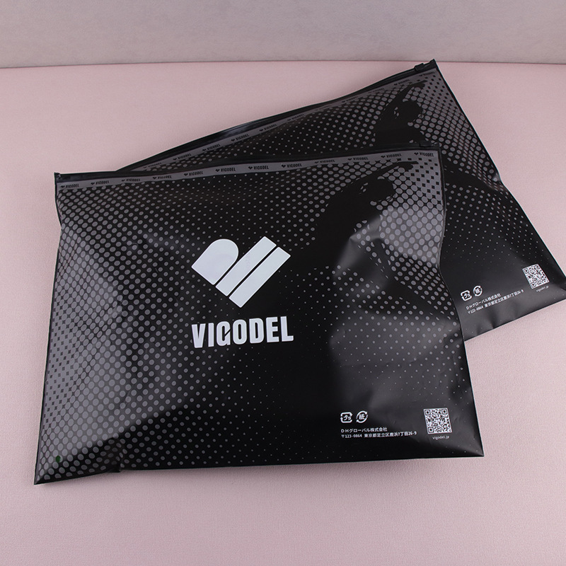 Custom Clothing ZipLock packaging bags for clothes Custom Logo printed zip lock bags clothes Zipper recycle Plastic Bags