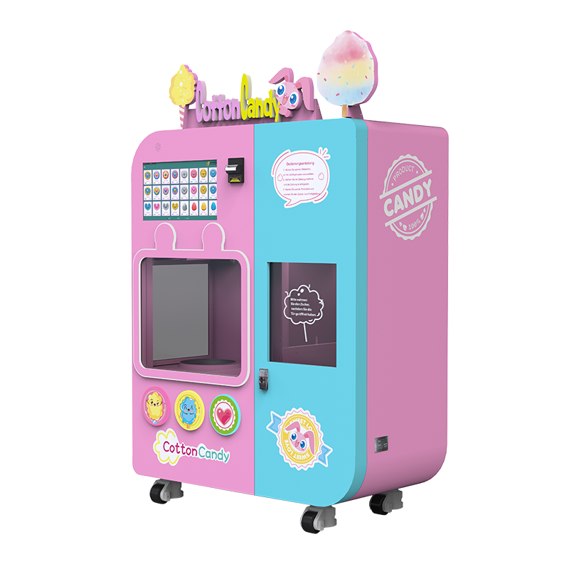 Commercial Cotton candy machine mg 221 Smart Kiosk stands cotton candy Profitable Vending machine candy floss