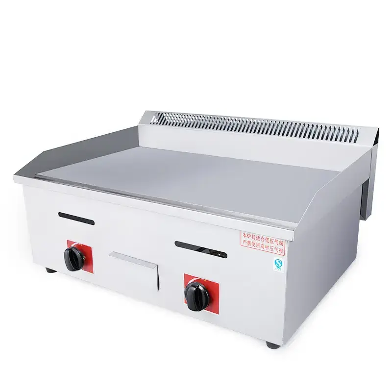 Commercial gas griddles and flat top grills gas griddle grill commercial stainless steel flat plate gas grill griddle