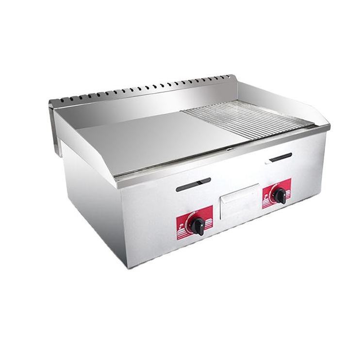 Commercial gas griddles and flat top grills gas griddle grill commercial stainless steel flat plate gas grill griddle