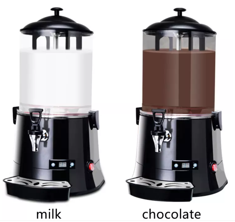 Hot chocolate dispenser Commercial chocolate melter 10L hot chocolate warmer Baine Marie Coffee Milk Tea Hot Drink Dispenser