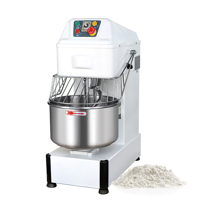 HS30 L flour petrin amasadora de pan industrial spiral bread dough mixer kneading mixing machine for bakery