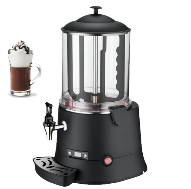 Hot chocolate dispenser Commercial chocolate melter 10L hot chocolate warmer Baine Marie Coffee Milk Tea Hot Drink Dispenser