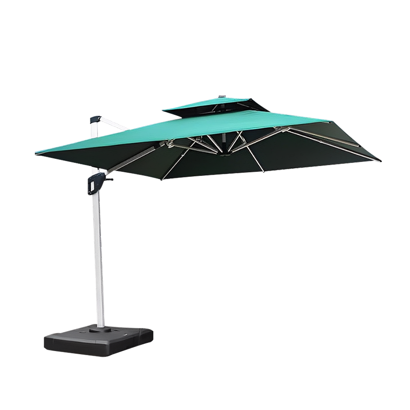 Customized Furniture Outdoor Large Cantilever Umbrella Full Aluminium Commercial Restaurant Umbrella Patio Parasols