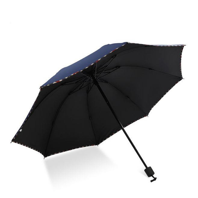 24 Inch 10 K Buy Bulk,Designer Customise 3 Fold Windproof Promotional Sombrilla Fold Umbrella Paraguas/