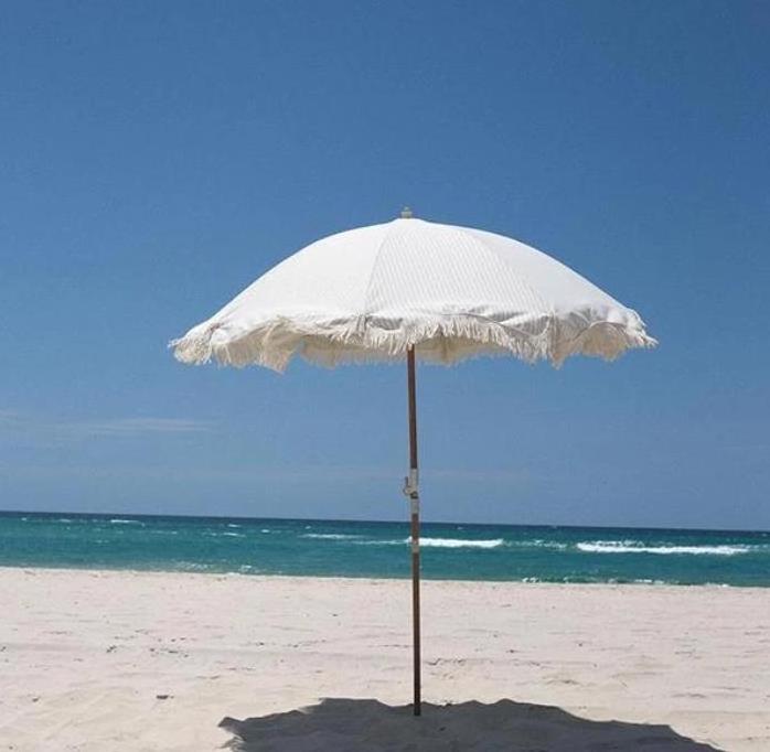 Custom Parasol Outdoor Beach Umbrella Balinese Patio Umbrellas