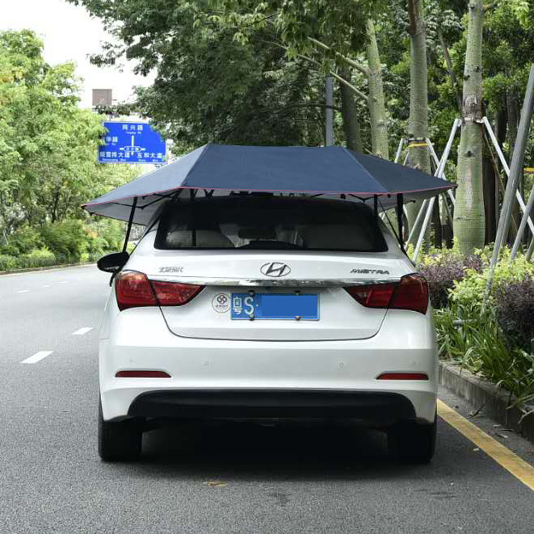 High Quality Hail Protection, Car Cover Umbrella Automatic Electric Car Privacy Umbrella Shade with Remote Control/