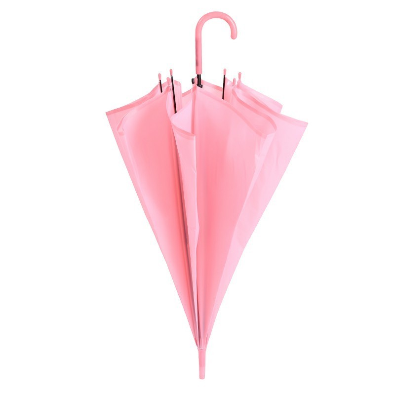 Promotional Parasol Gift Wholesale Cheap PVC TPU Poe Custom Printing Rain Straight Fashion Transparent Clear Umbrella//