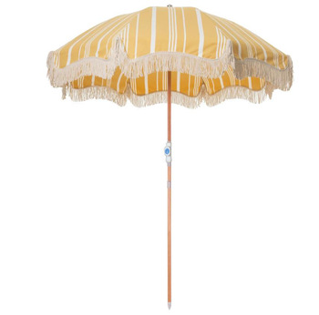 Fantastic Cheap Luxury Fringe Outdoor Tassels Beach Umbrella Wholesale Fringed Parasol Tassel Sand Anchor//