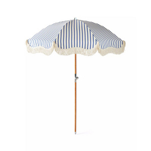 Tommy bahama beach  fringed umbrella  wind resistant umbrella wholesale  with sand anchor tilting tilt mechanism  for beach