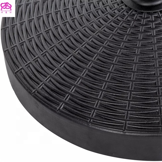 Wicker Resin Black Outdoor Patio Umbrella Base Metal Heavy Duty Stand for Garden Courtyard Poolside,  garden umbrella base.