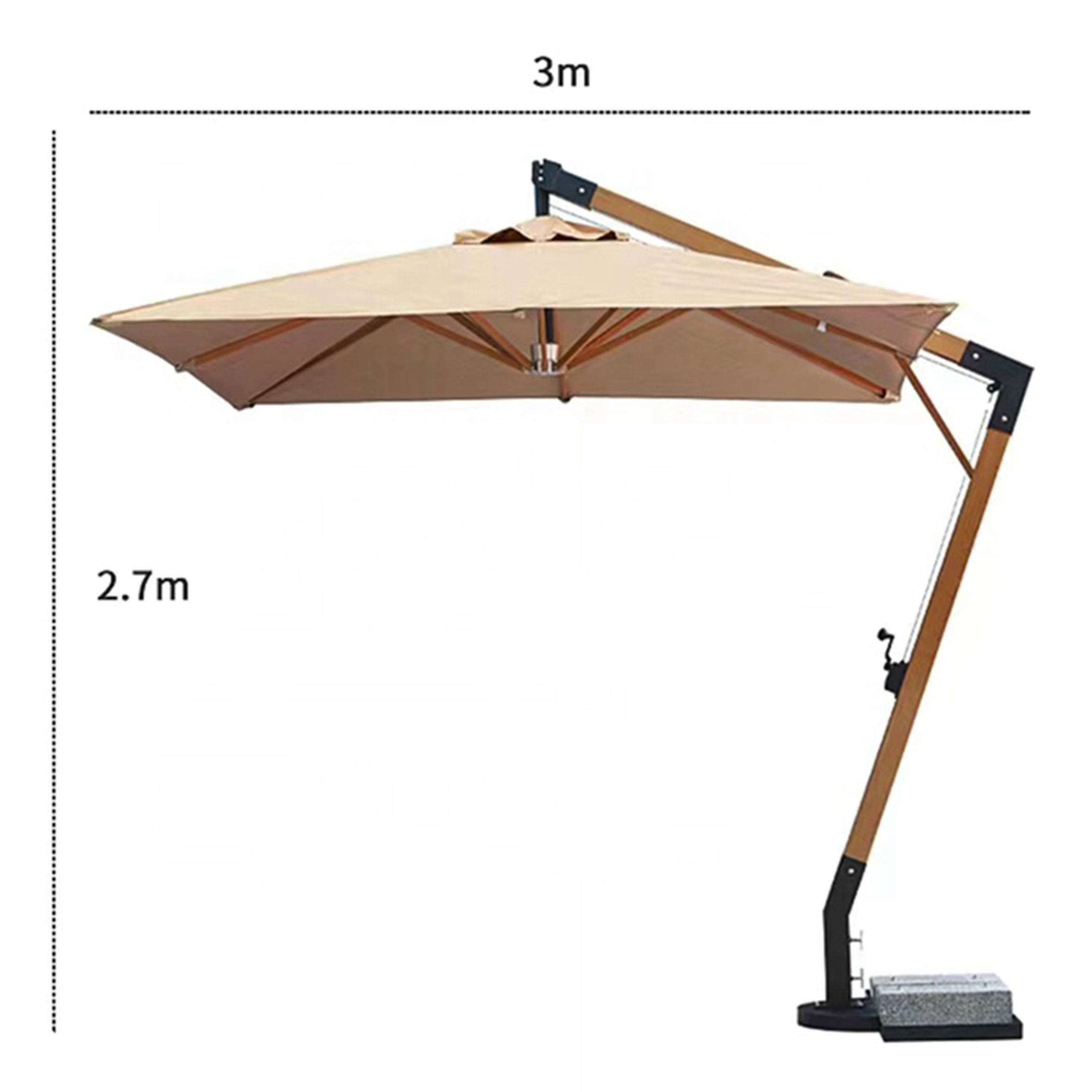 Large Canopy Cantilever Garden umbrellas Economic and,Garden umbrellas Economic and Practical Patio umbrellas/