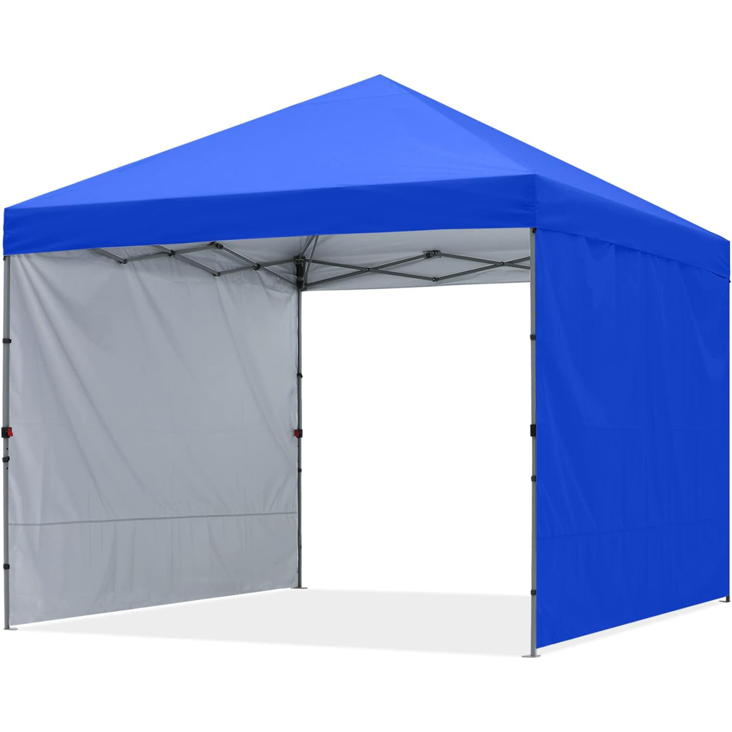 3x3m Gazebo With Side Panels Marquee Zip Up Party,Tents Outdoor Garden Canopy Water Resistant With Wind Bar/