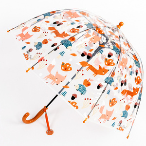 Hot Sale Customized POE Clear Umbrellas Straight Umbrellas,Bubble Dome Bulk Large Adult Umbrellas/