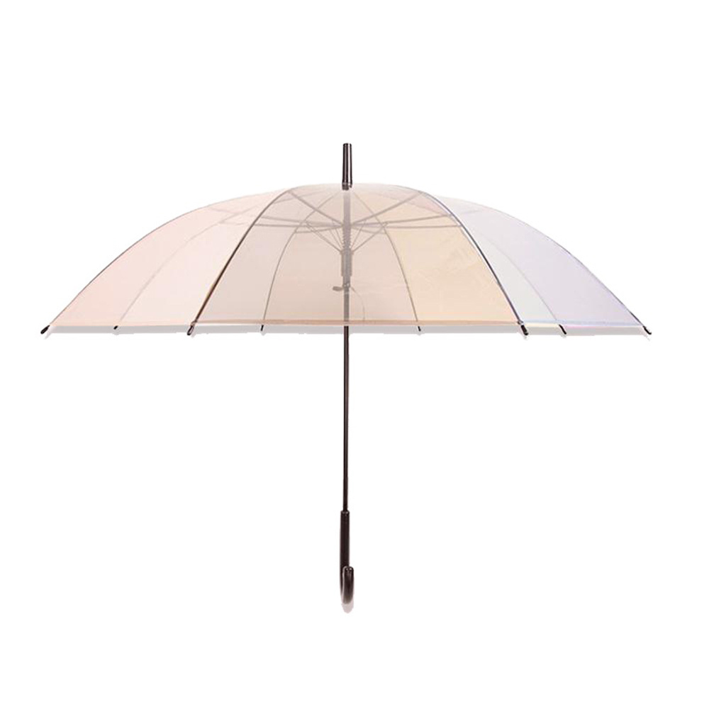 Stylish Eco Friendly RPET panels 24 12 Ribs,Auto Open Straight Umbrellas With Shoulder Strap Pouch/