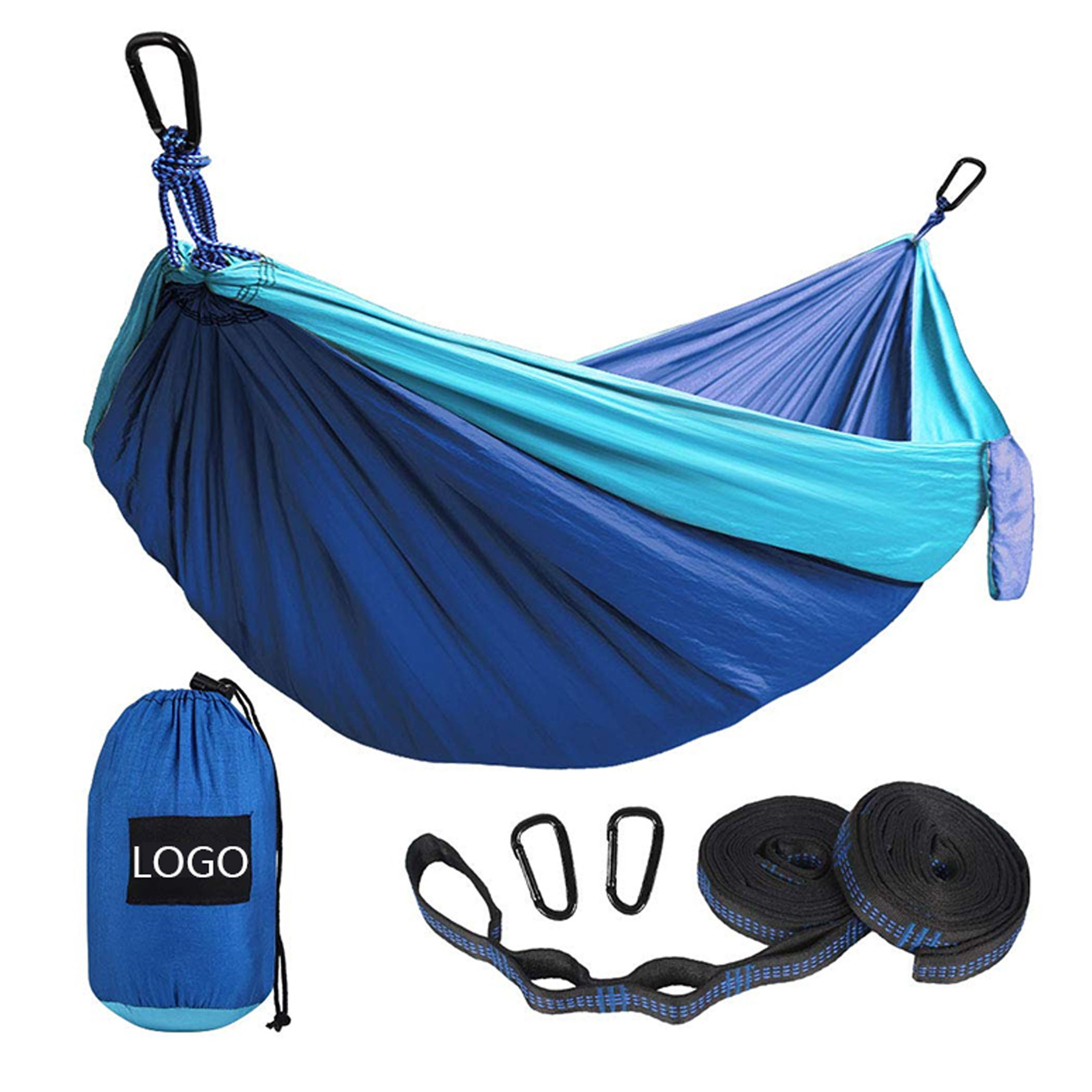 Ready To Ship 210T Nylon 200KG 400lbs Load,Capacity Hammock Optional 210T Waterproof 2000mm Polyester Fly Tarp/