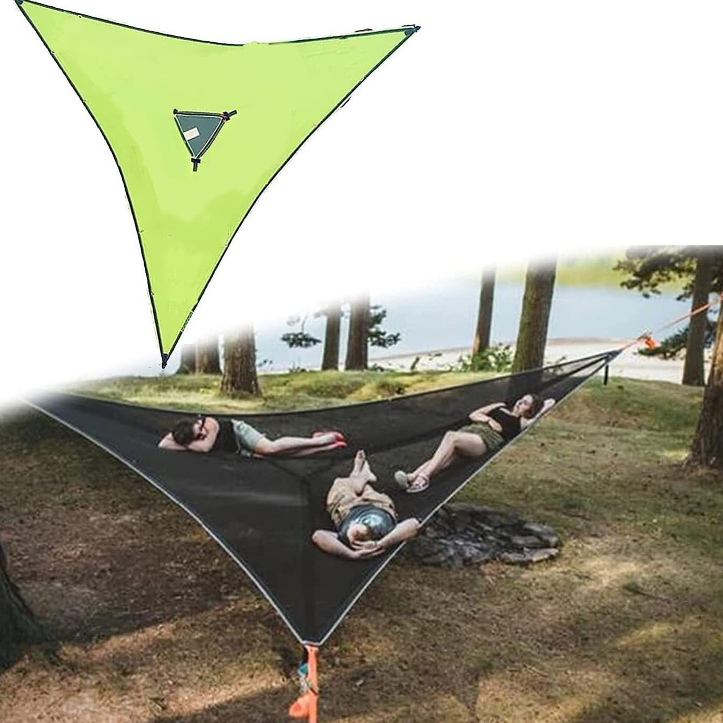 Single Ultralight Folding Swing Portable Hammock Parachute Nylon,Camping Hammock Folding Outdoors Hammocks/