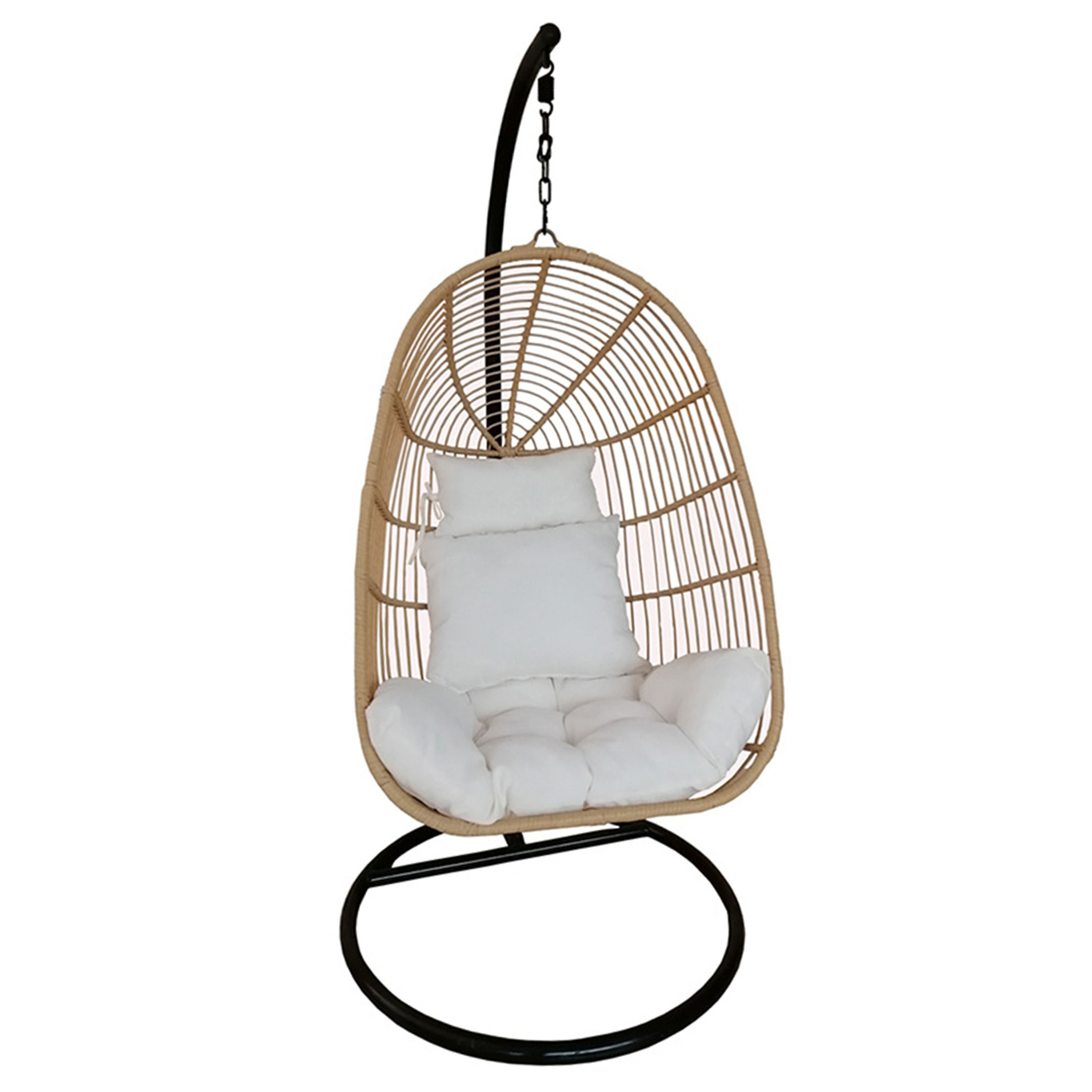 indoor outdoor acrylic modern hanging,swing chair bamboo patio rattan wicker egg swing clear chair/