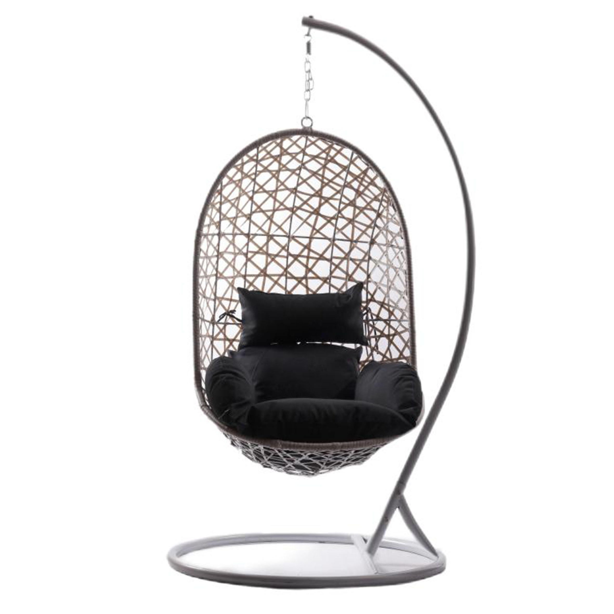 Modern Relax outdoor furniture 3 seater garden patio,hanging swings chair Metal frame Hanging Swing Chair with canopy/