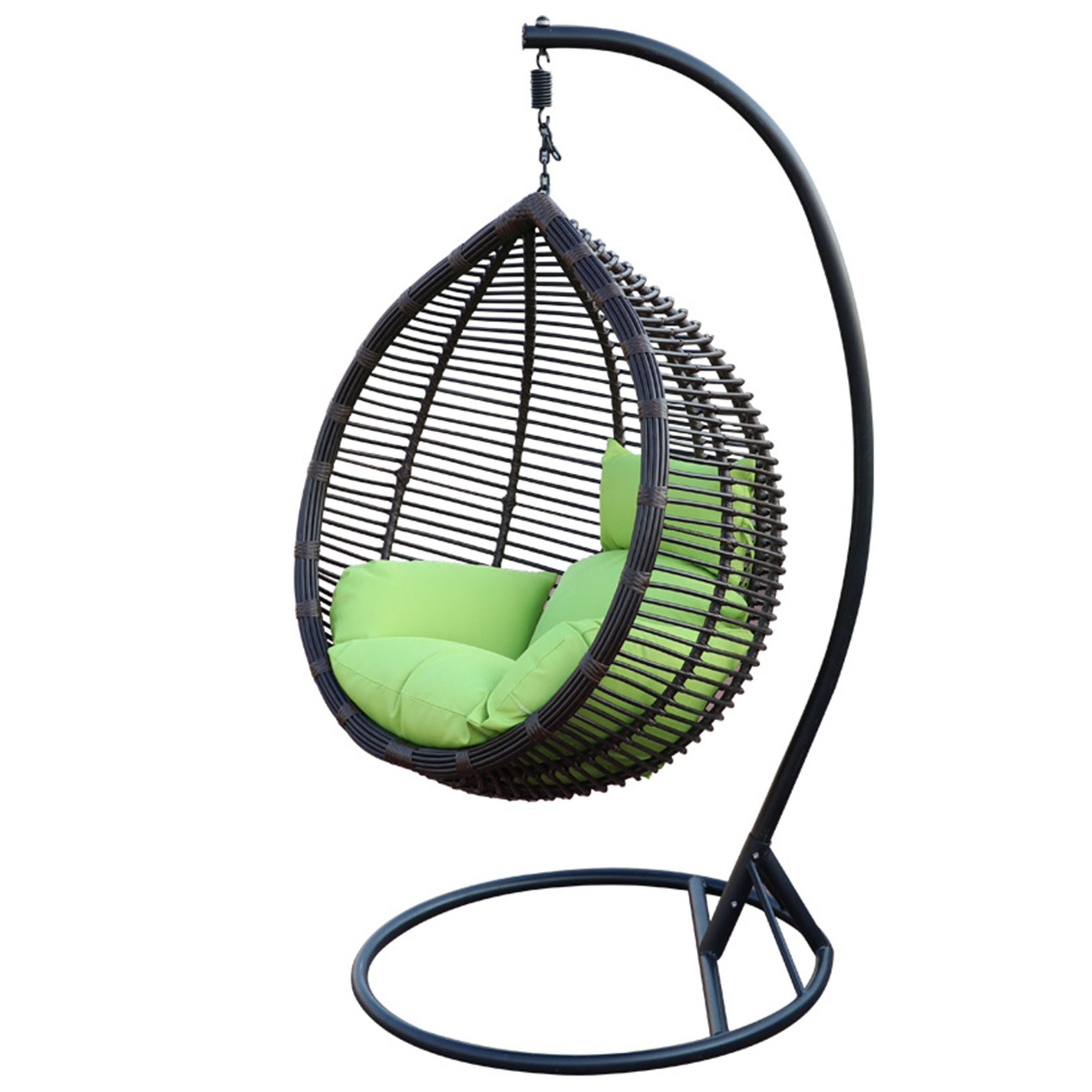 Modern Relax outdoor furniture 3 seater garden patio,hanging swings chair Metal frame Hanging Swing Chair with canopy/