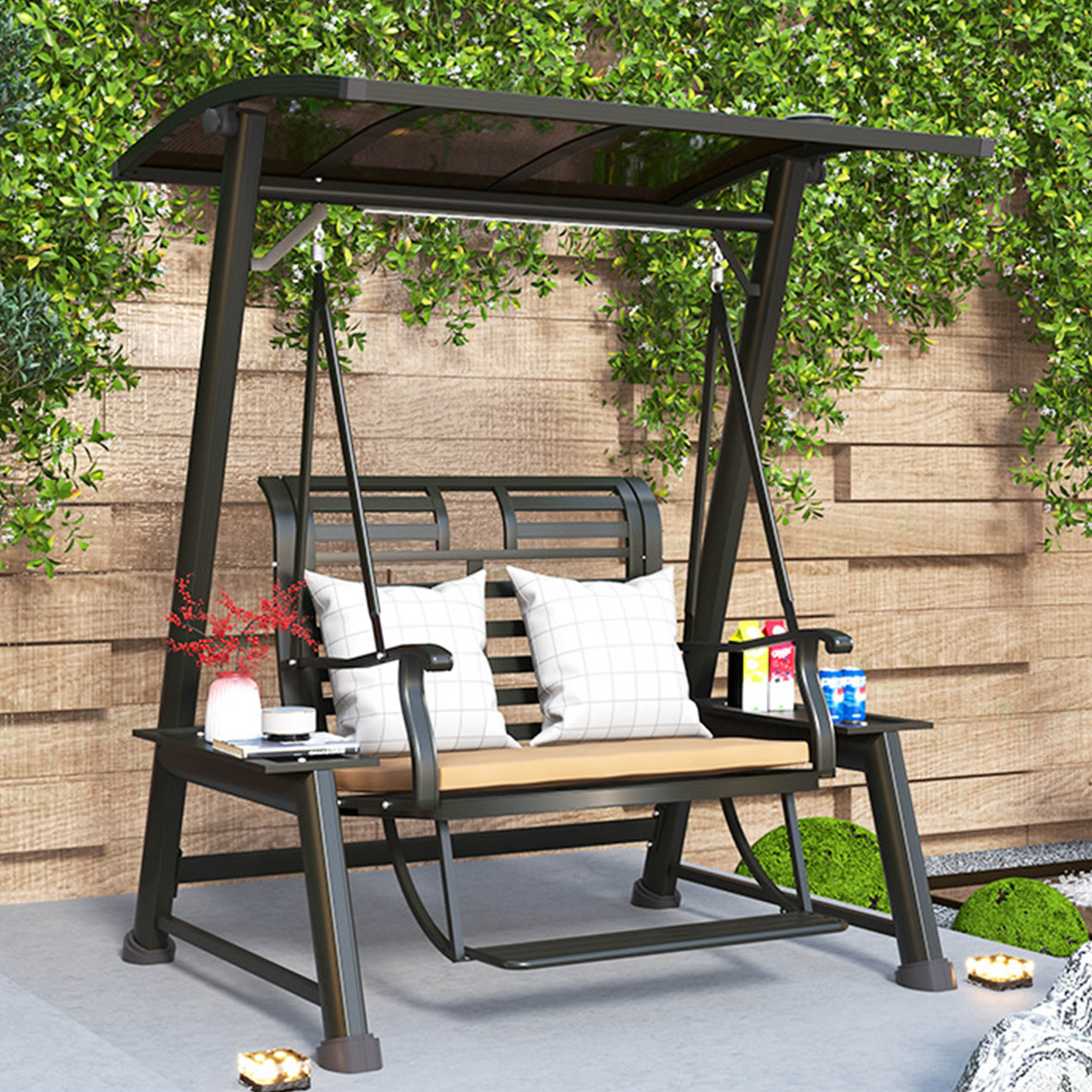 Outdoor furniture garden modern portable foldable patio hanging rattan,egg swing chair with stand/