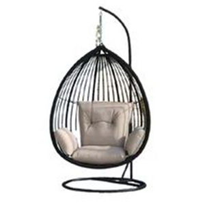 Manufacturer Price Leisure Wicker Rattan Furniture,Outdoor Garden Hammocks Hanging Patio Egg Swing Chair with Stand/